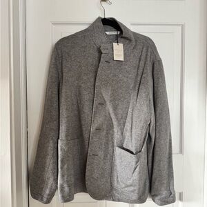 Peter Millar Gray Flex-Fleece Jacket NWT